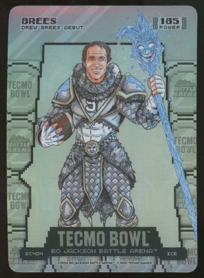 2026 Bo Jackson Battle Arena Drew Brees Debut Ice #SC404