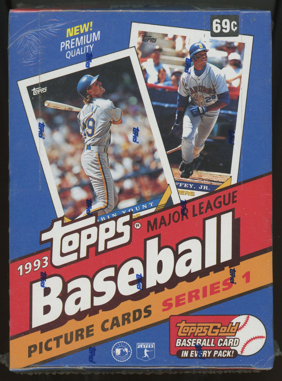 1993 Topps Baseball Series 1 36 Pack Wax Box Factory Sealed