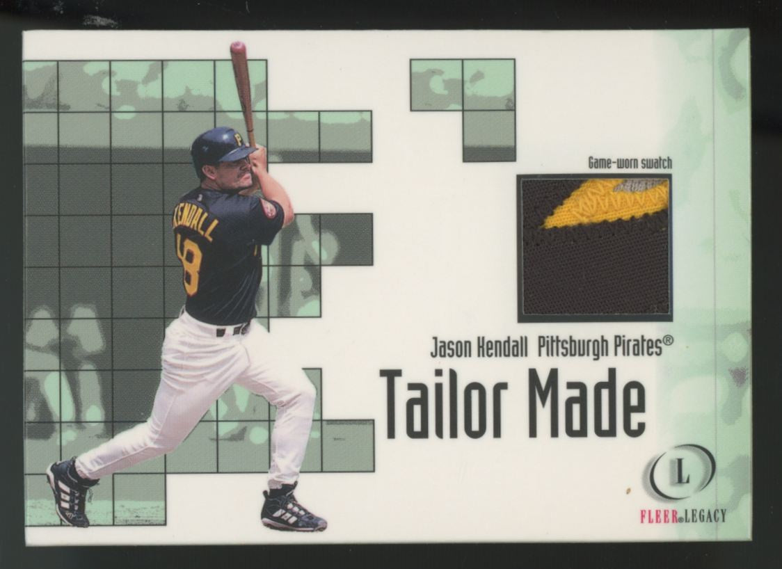 2001 Fleer Legacy Jason Hendall Tailor Made Patch