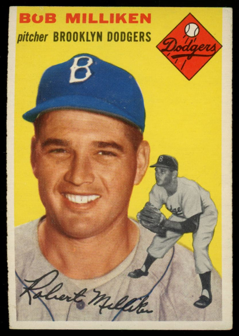 1954 Topps Bub Milliken #177 EX/MT