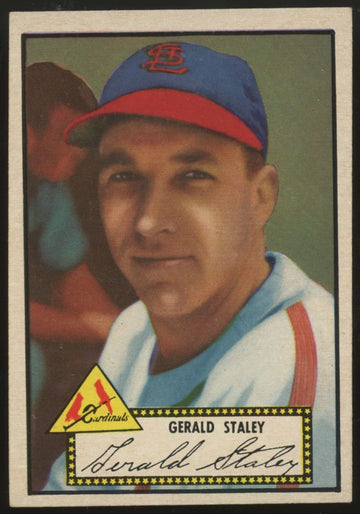 1952 Topps Gerald Staley Black Back #79 EX