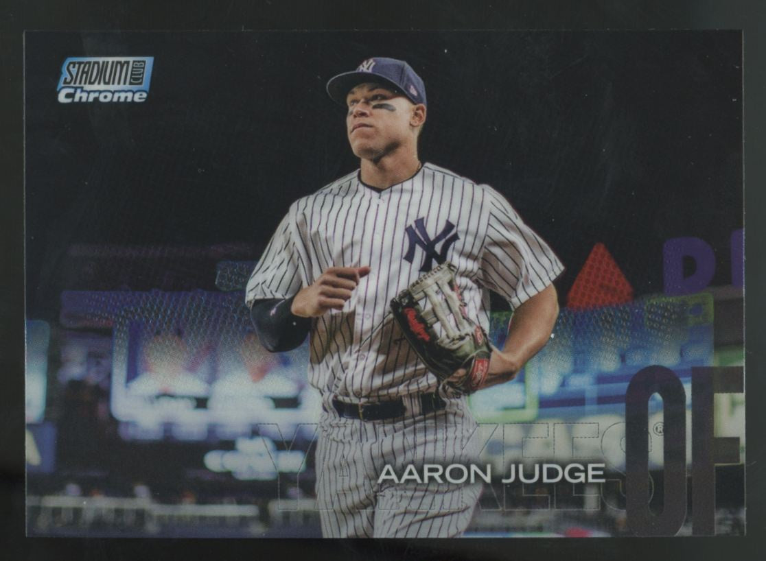 2018 Topps Stadium Club Aaron Judge Chrome #SCC-241
