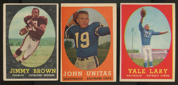 1958 Topps Football Complete Set (132) VG-EX Overall Jim Brown RC