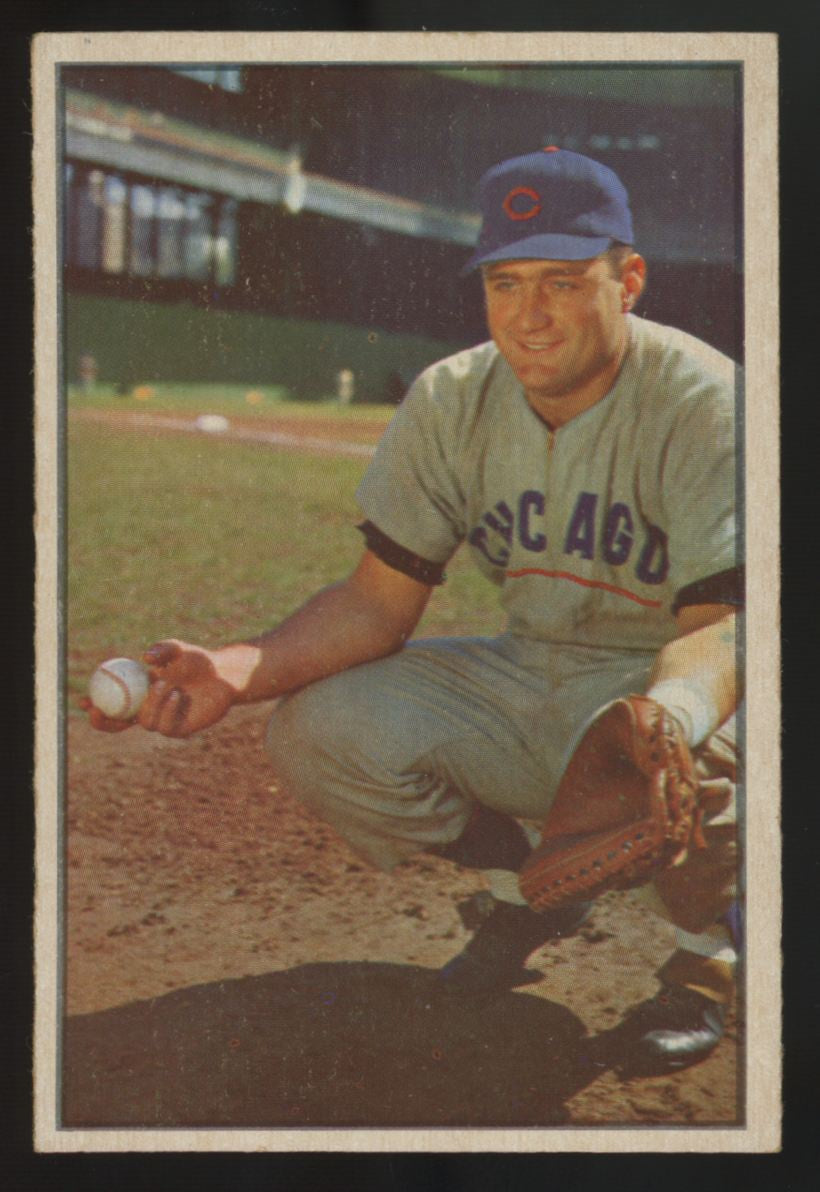 1953 Bowman Color Harry Chiti #7 VG/EX