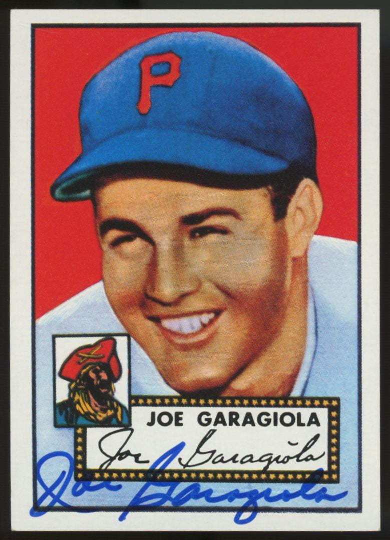 1983 Topps Joe Garagiola 1952 Reprint #227 Signed Autographed Card JSA