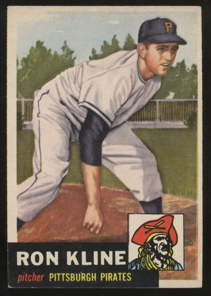 1953 Topps Ron Kline #175 EX/MT