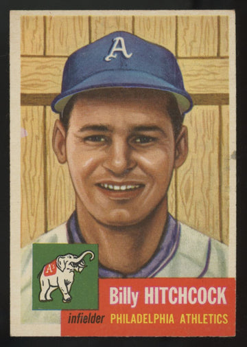 1953 Topps Billy Hitchcock #17 VG