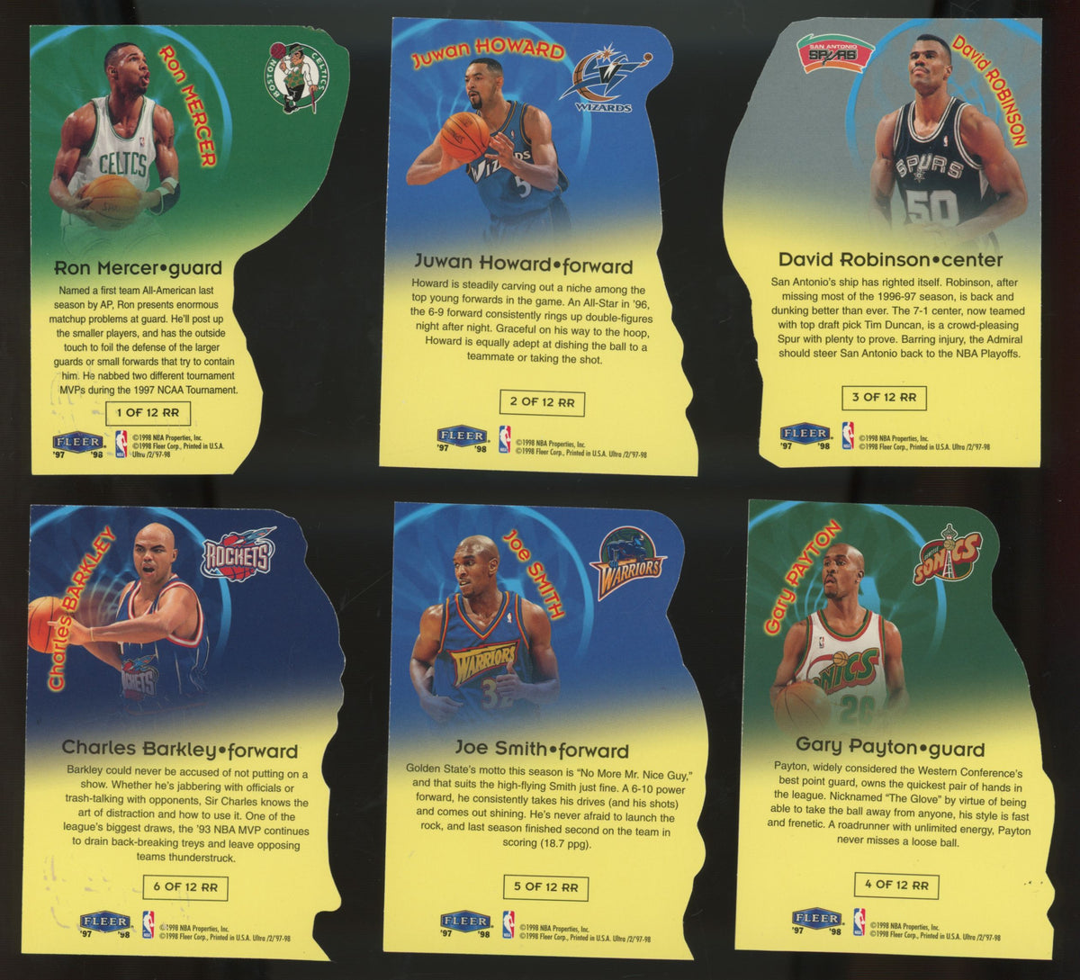 1997-98 Fleer Ultra Rim Rockers Complete Set (12/12)