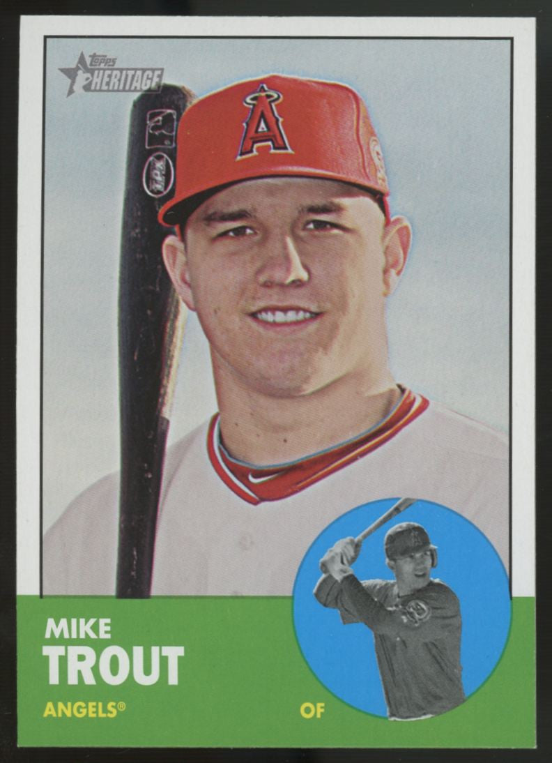 2012 Topps Heritage Baseball Complete Set w/ SPs (500) + 4 Insert Sets