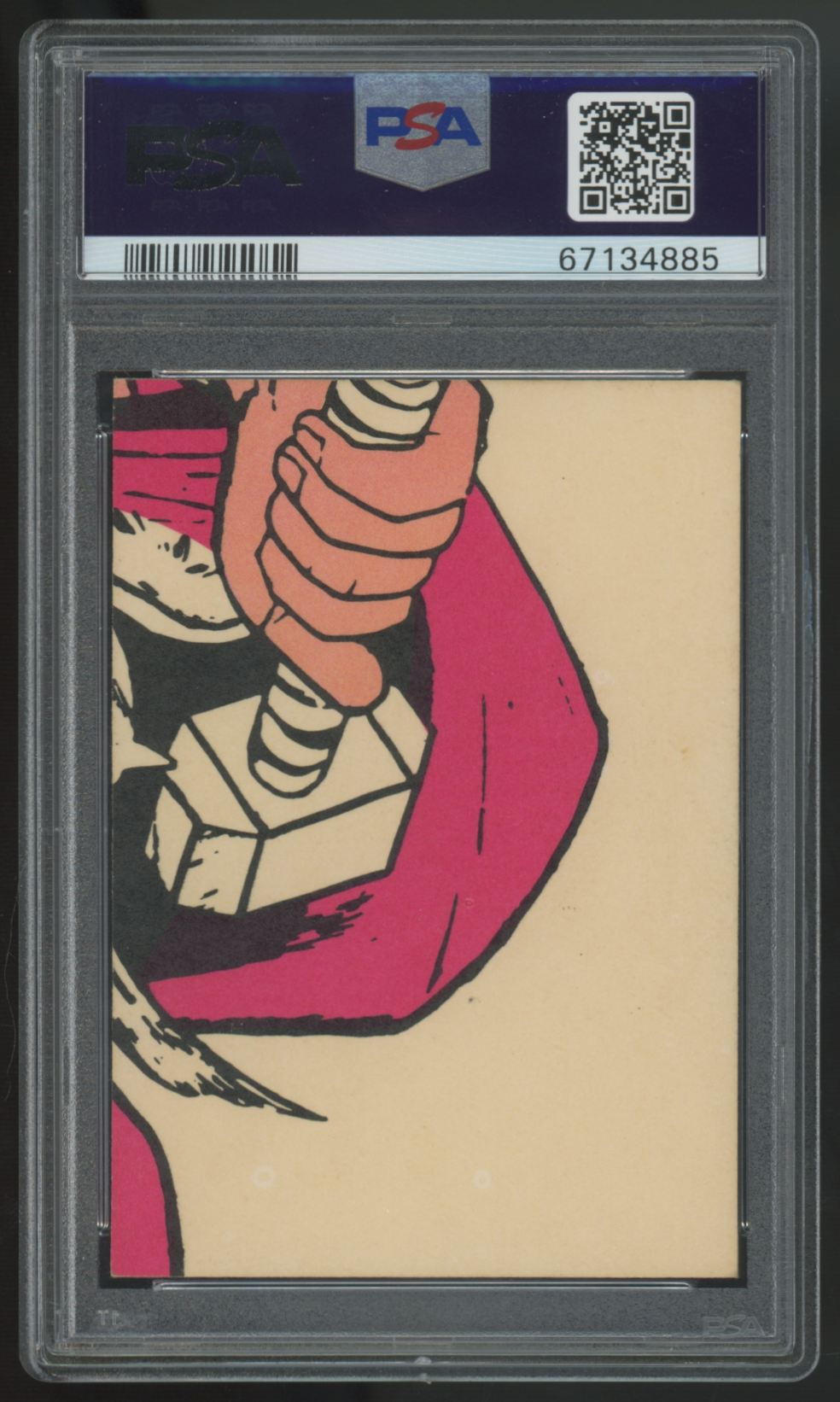 1966 Marvel Super Hero Captain America I Love These Class Parties #1 PSA 4
