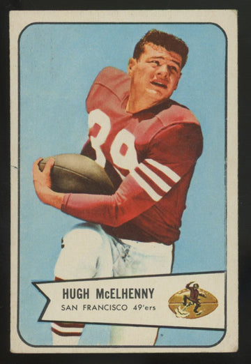 1954 Bowman Hugh McElhenny #54 VG