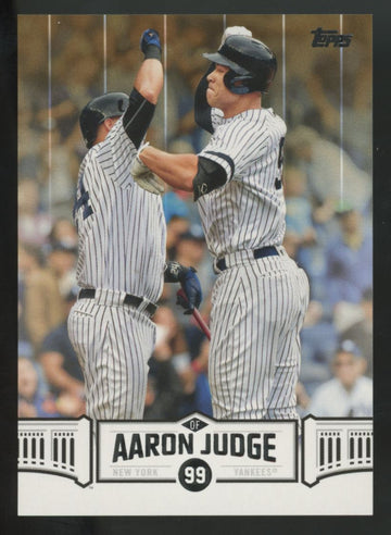 2018 Topps Aaron Judge Gold Highlights /50 #AJ-20