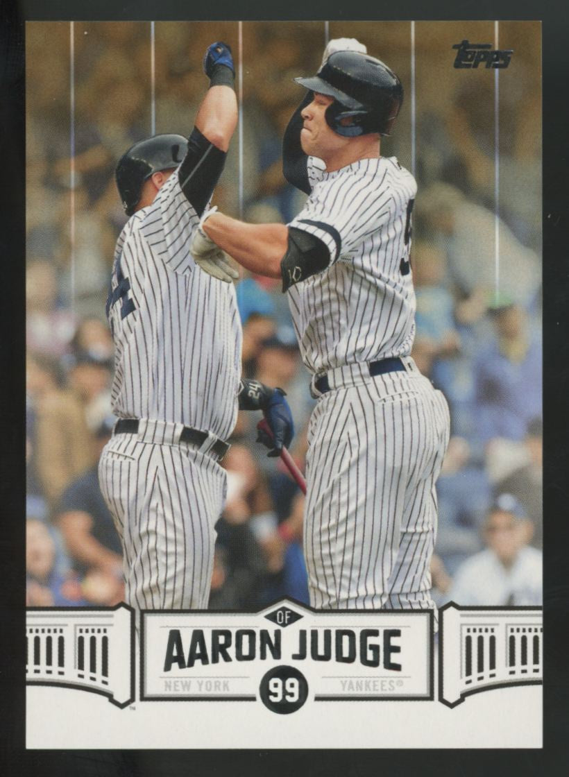 2018 Topps Aaron Judge Gold Highlights /50 #AJ-20