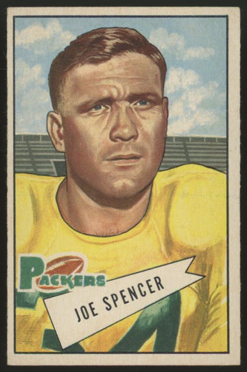 1952 Bowman Small Joe Spencer #9 VG/EX-EX