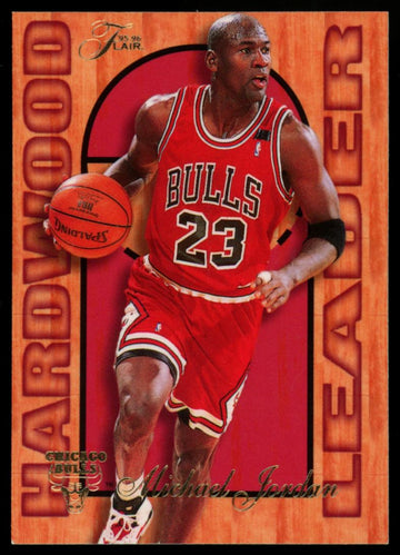 1995-96 Flair Michael Jordan Hardwood Leader #4