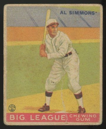 1933 Goudey Al Simmons #35 VG (MK)