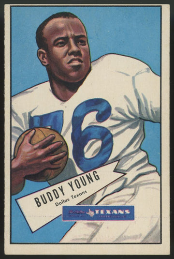 1952 Bowman Large Buddy Young #104 EX