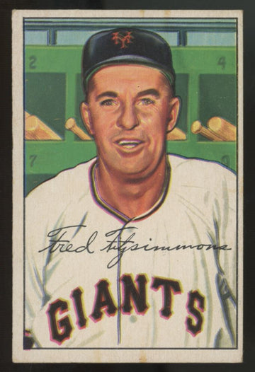 1952 Bowman Fred Fitzsimmons #234 VG/EX