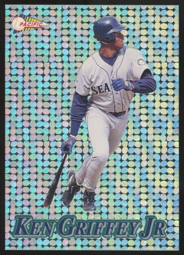 1994 Pacific Ken Griffey Jr. Circular Silver Prism #8