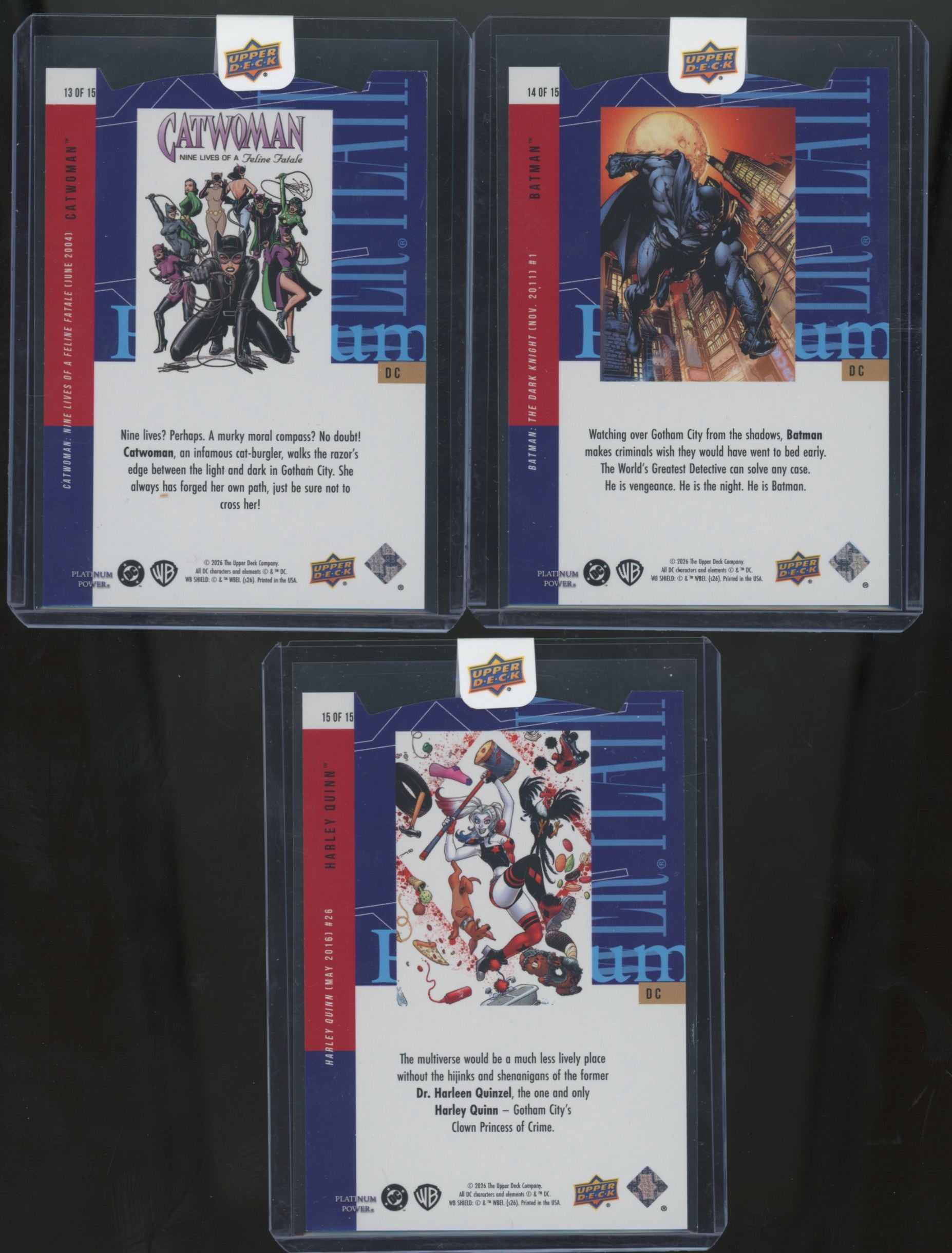 2026 Upper Deck CDD Conference Platinum Power Complete Set (15/15)