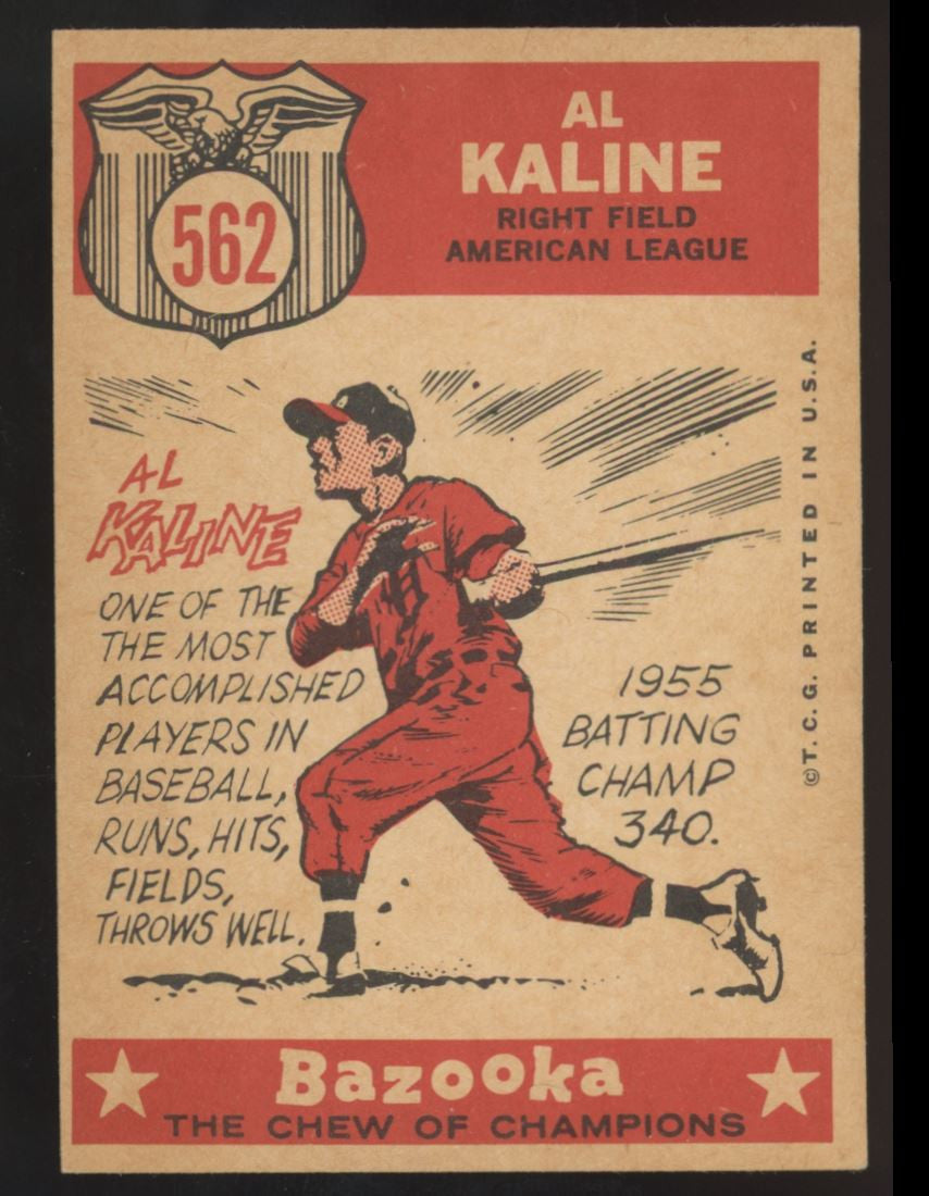 1959 Topps Al Kaline All Star #562 EX