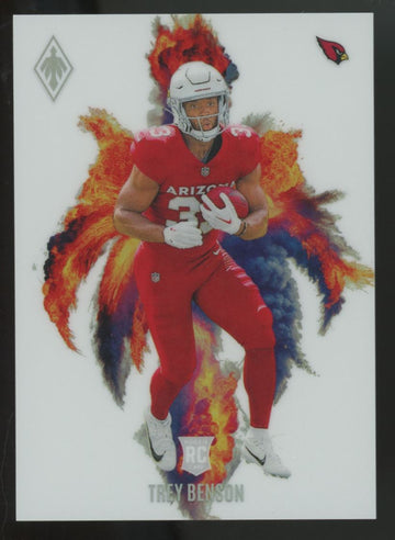 2024 Panini Phoenix Trey Benson RC Color Blast SSP #CB-TBN