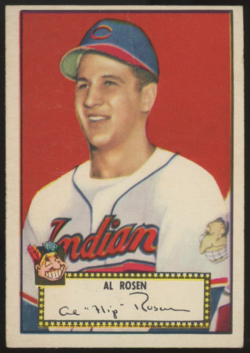 1952 Topps Al Rosen #10 Good