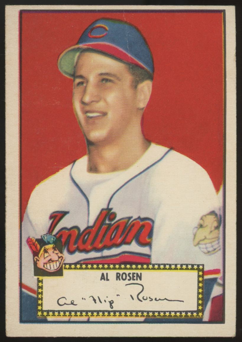 1952 Topps Al Rosen #10 Good