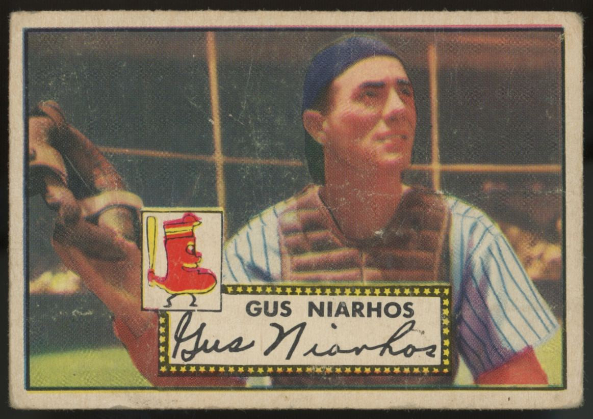 1952 Topps Gus Niarhos #121 Poor