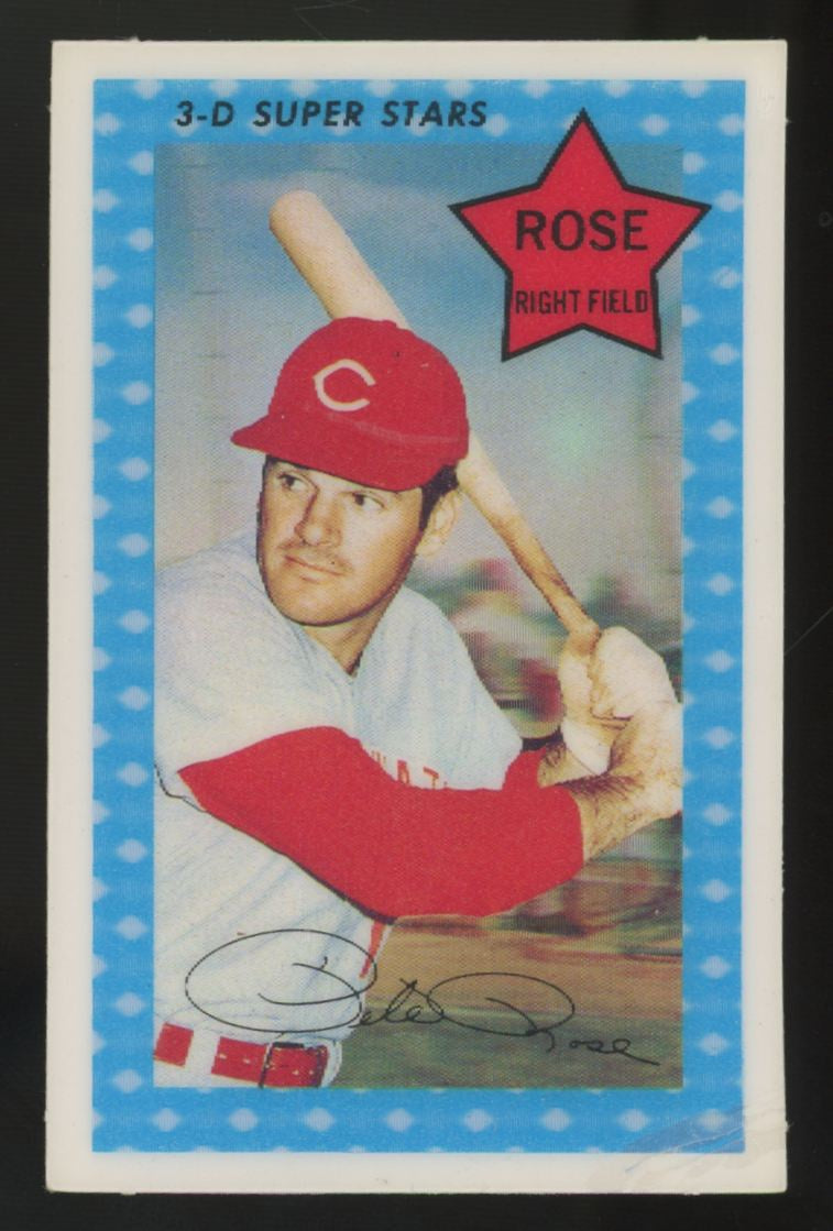 1971 Kellogg's Pete Rose 3-D Super Stars #65 VG