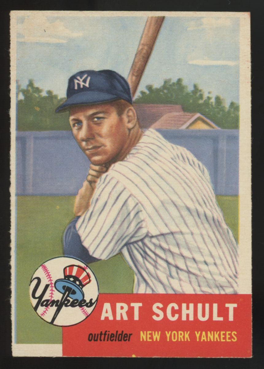 1953 Topps Art Schult #167 EX
