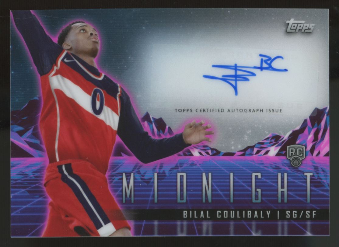 2023-24 Topps Midnight Bilal Coulibaly RC Horizon Auto #RHS-BC