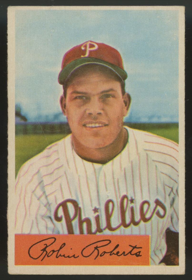 1954 Bowman Robin Roberts #95 VG/EX