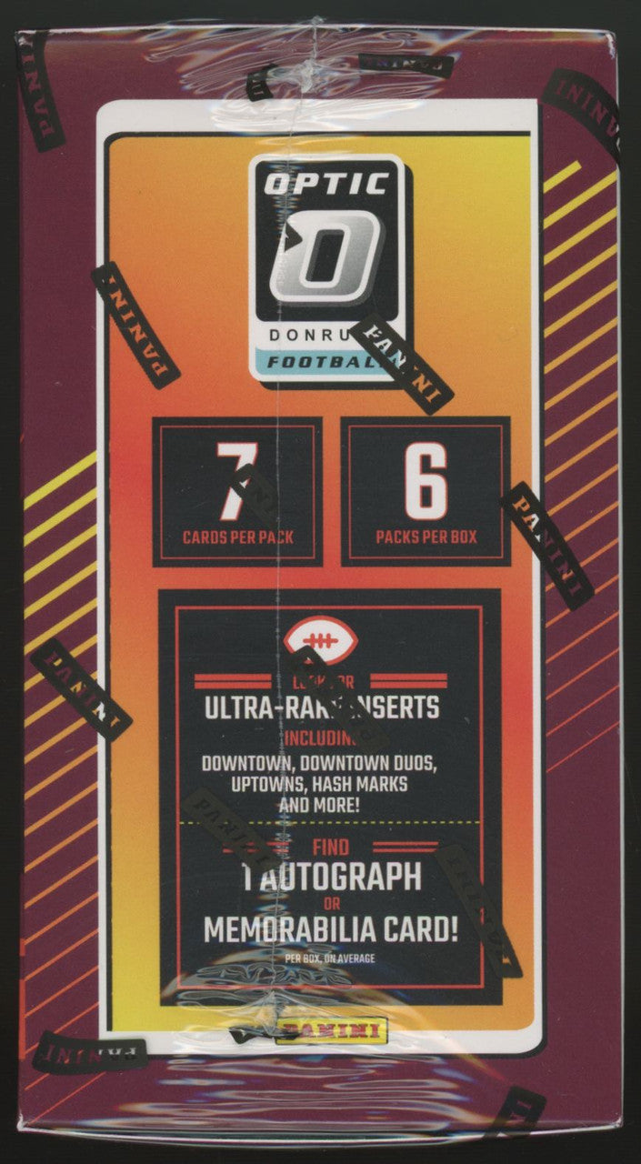 2024 Panini Donruss Optic Football Hobby Mega Box (Red Hyper)