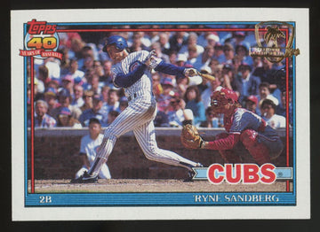 1991 Topps Desert Shield Ryne Sandberg #740