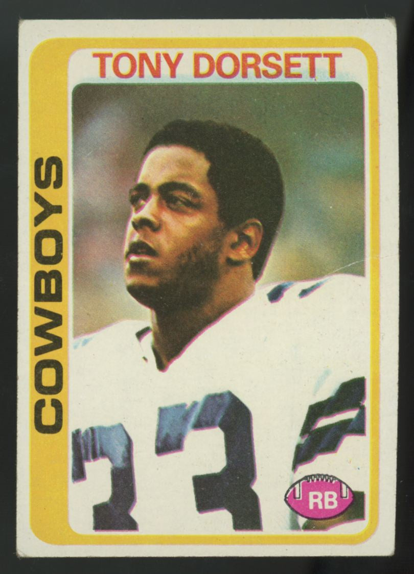 1978 Topps Tony Dorsett RC #315 VG-VG/EX