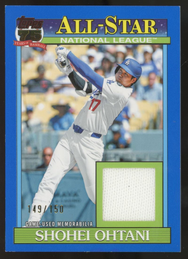 2026 Topps Series Two Shohei Ohtani 1991 All-Star Relics Blue Patch /150