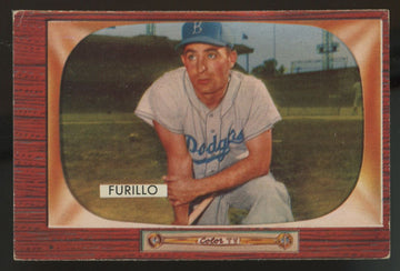 1955 Bowman Carl Furillo #169 VG-EX