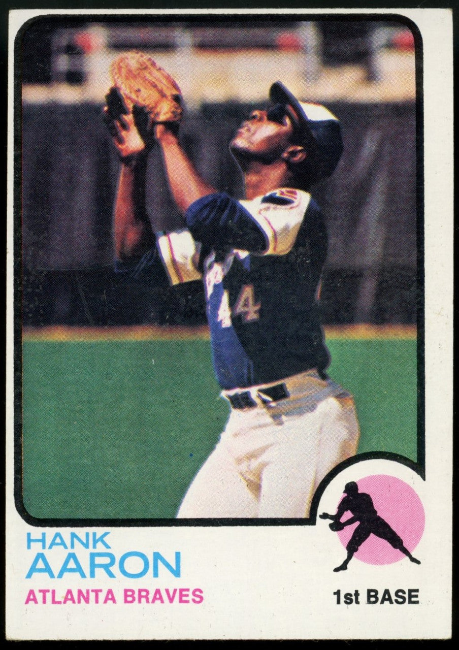 1973 Topps Hank Aaron EX O/C #100