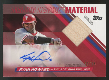 2024 Topps Series Two Ryan Howard Major League Red Patch Auto /25 #MLMA2-RH