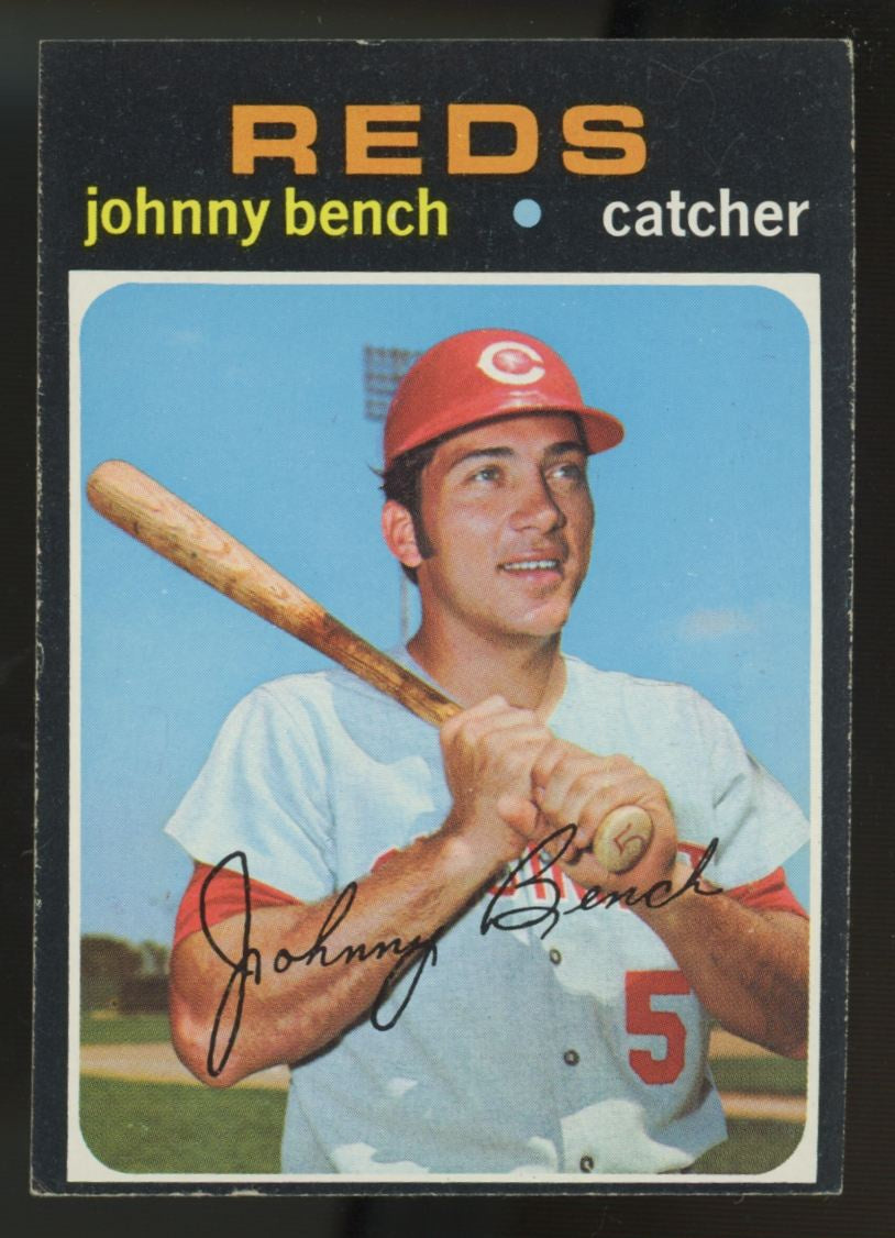1971 Topps Johnny Bench #250 VG/EX