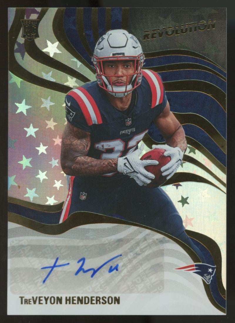 2025 Panini Revolution TreVeyon Henderson RC Astro Auto #RSA-THN "A"