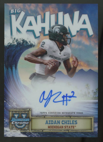 2024 Bowman Chrome University Aidan Chiles Big Kahuna Auto #BK-AC