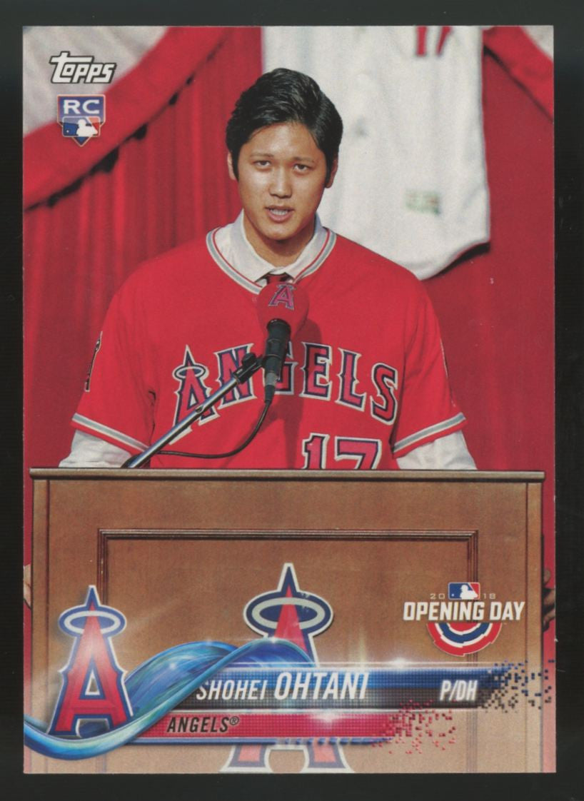 2018 Topps Shohei Ohtani RC Opening Day #200 "A"