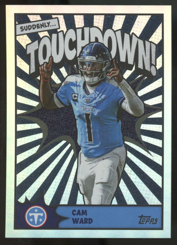 2026 Topps Cam Ward Touchdown! SSP #TD-13