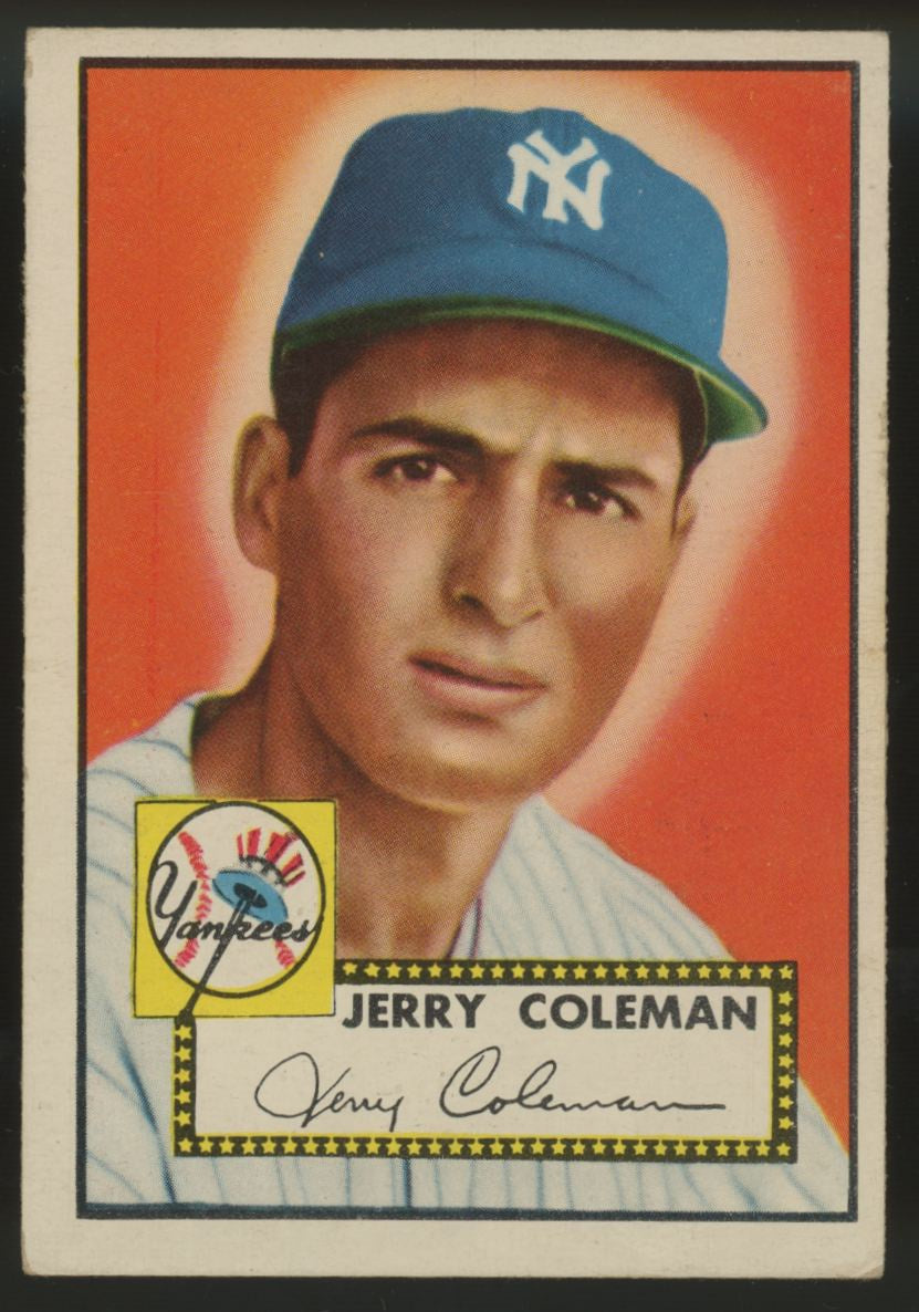 1952 Topps Jerry Coleman #237 VG
