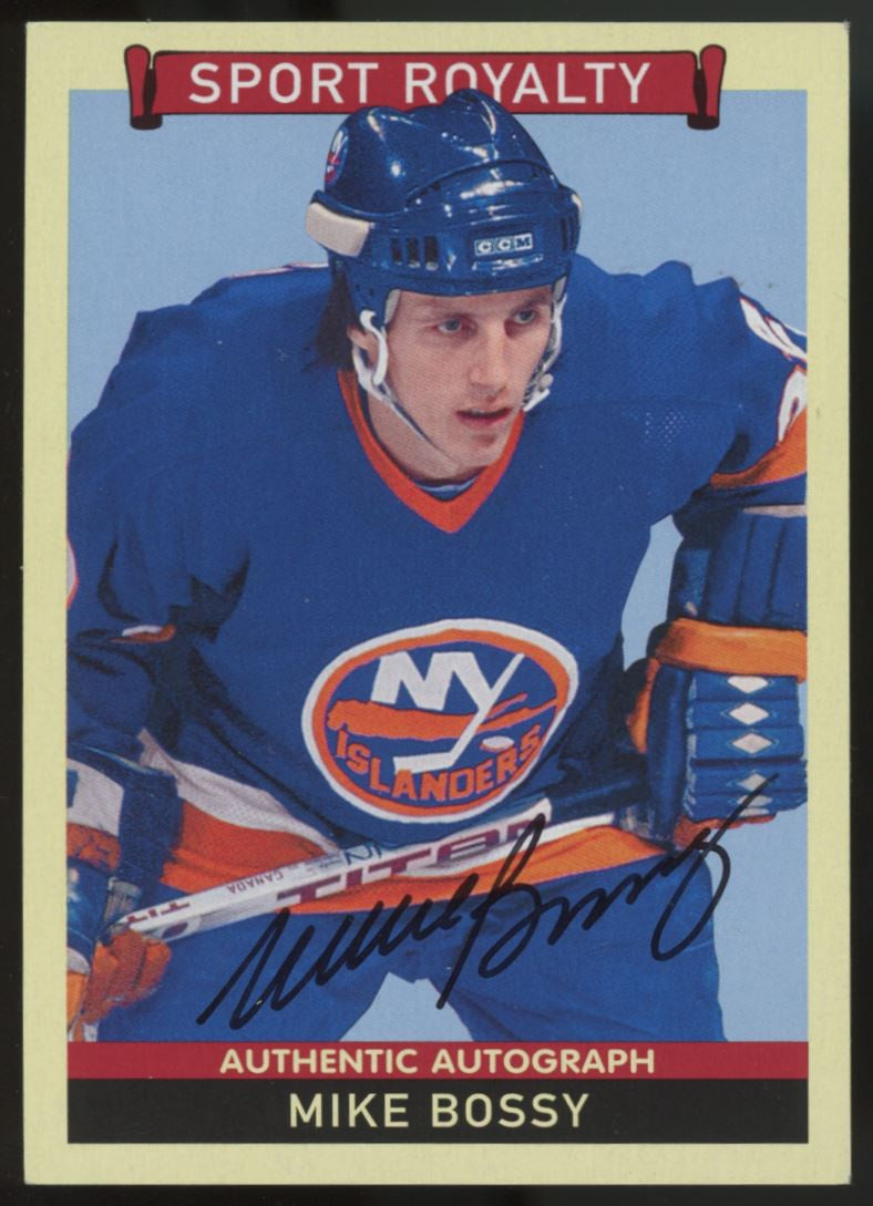 2009 Upper Deck Sport Royalty Mike Bossy Auto SP #MI