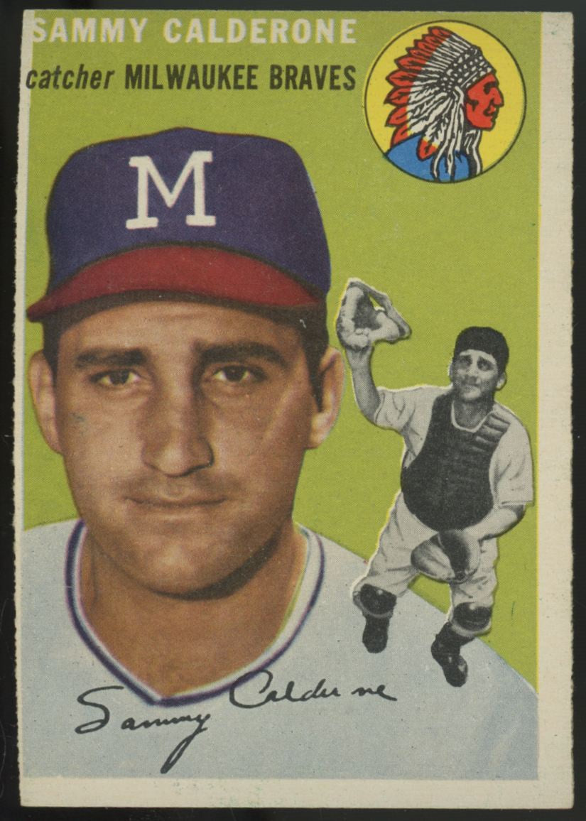 1954 Topps Sammy Calderone #68 EX/MT