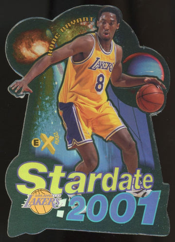 1997-98 Skybox E-X2001 Kobe Bryant Stardate Die Cut #3