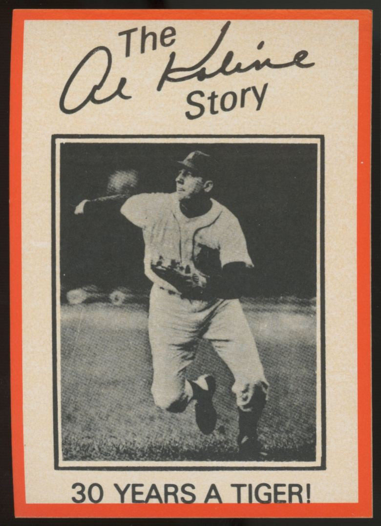 1983 Detroit Tigers The Al Kaline Story Box Set (73) NM-MT
